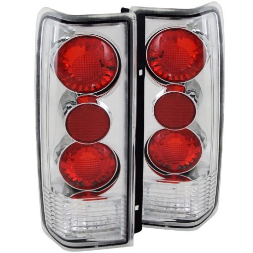 Picture of ANZO 1985 - 2005 Chevrolet Astro Taillights Chrome G2