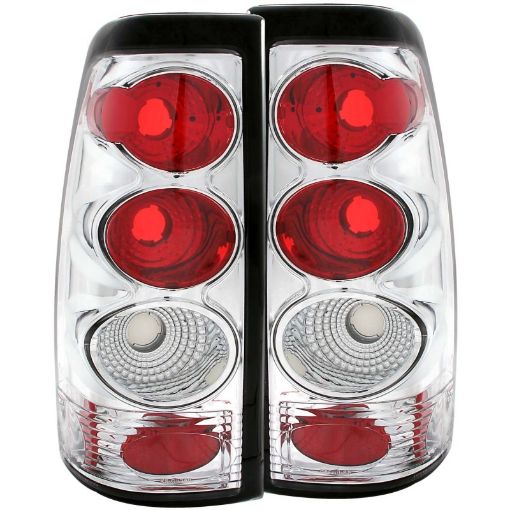 Picture of ANZO 1999 - 2002 Chevrolet Silverado 1500 Taillights Chrome