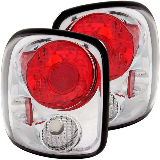 Picture of ANZO 1999 - 2004 Chevrolet Silverado Taillights Chrome