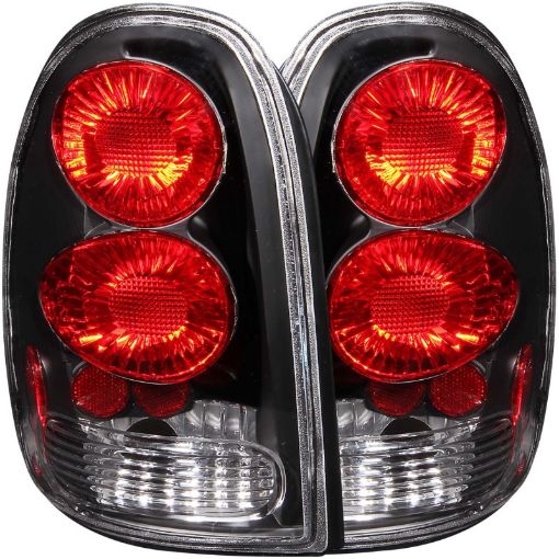 Picture of ANZO 1996 - 2000 Chrysler Voyager Taillights Black