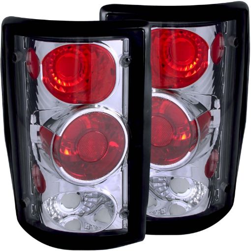 Picture of ANZO 2000 - 2005 Ford Excursion Taillights Chrome