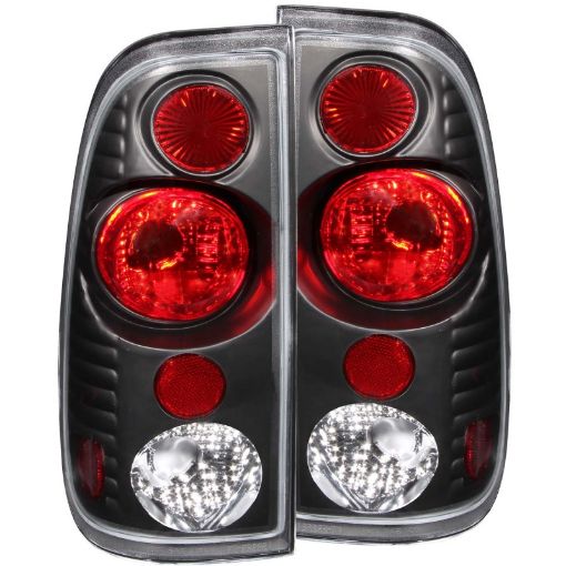 Picture of ANZO 1997 - 2003 Ford F - 150 Taillights Black G2