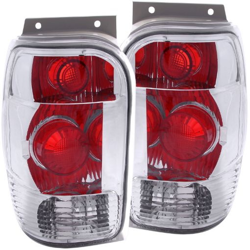 Picture of ANZO 1998 - 2001 Ford Explorer Taillights Chrome