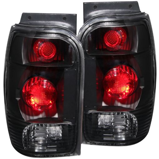 Picture of ANZO 1998 - 2001 Ford Explorer Taillights Black