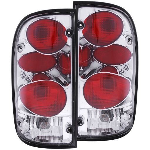 Picture of ANZO 1995 - 2000 Toyota Tacoma Taillights Chrome