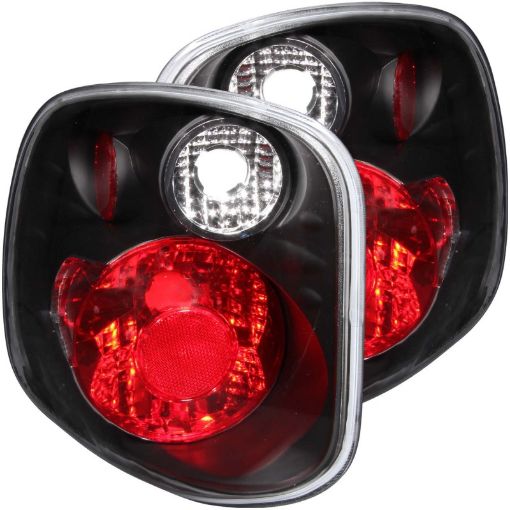 Picture of ANZO 2001 - 2003 Ford F - 150 Taillights Black