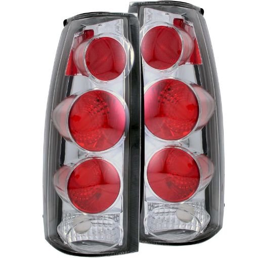 Picture of ANZO 1999 - 2000 Cadillac Escalade Taillights Smoke 3D Style