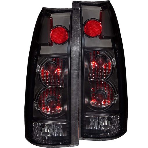 Picture of ANZO 1999 - 2000 Cadillac Escalade Taillights Dark Smoke G2