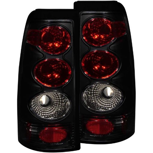 Picture of ANZO 1999 - 2002 Chevrolet Silverado 1500 Taillights Dark Smoke