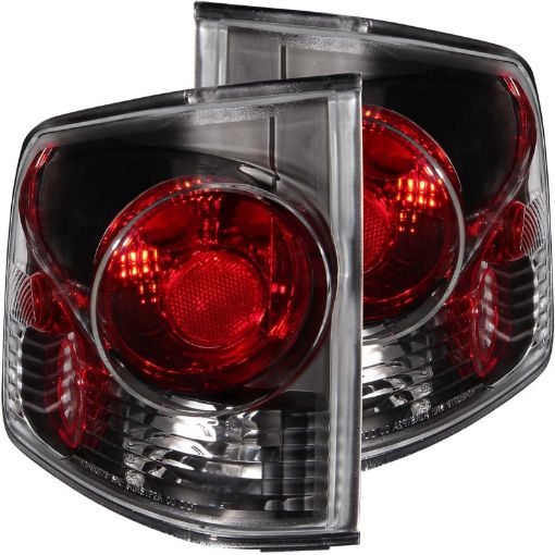 Picture of ANZO 1995 - 2005 Chevrolet S - 10 Taillights Dark Smoke 3D Style