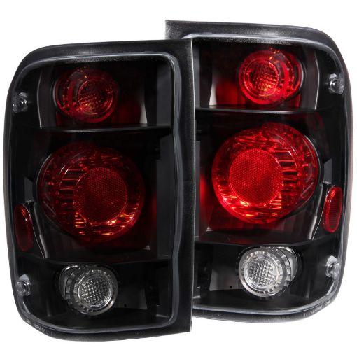 Picture of ANZO 1998 - 2000 Ford Ranger Taillights Dark Smoke G2