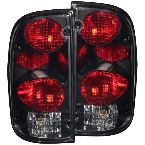 Picture of ANZO 1995 - 2000 Toyota Tacoma Taillights Dark Smoke G2