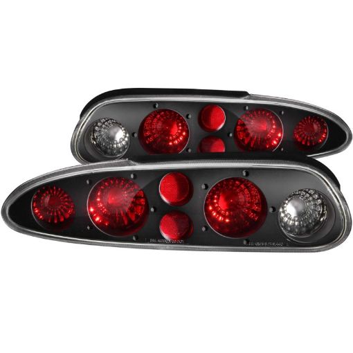 Picture of ANZO 1993 - 2002 Chevrolet Camaro Taillights Black