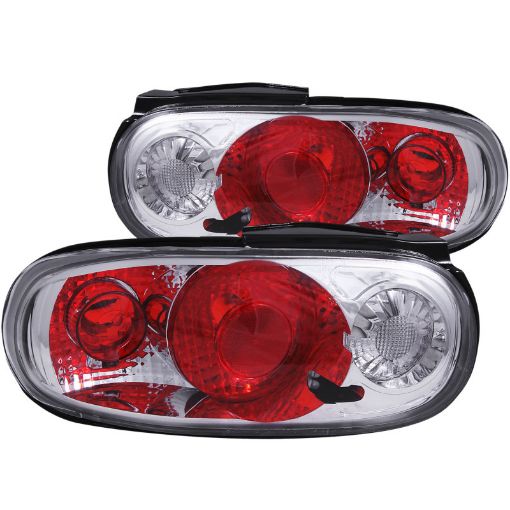 Picture of ANZO 1990 - 1997 Mazda Miata Taillights Chrome