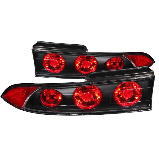 Picture of ANZO 1995 - 1999 Mitsubishi Eclipse Taillights Black