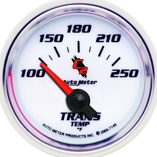 Picture of Autometer C2 52mm 100 - 250 Deg. F Electronic Trans Temp Gauge