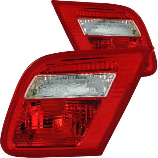 Picture of ANZO 2000 - 2003 BMW 3 Series E46 Taillights RedClear - Inner