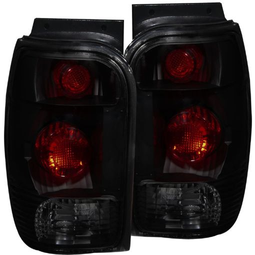 Picture of ANZO 1998 - 2001 Ford Explorer Taillights Dark Smoke