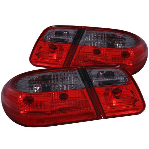 Picture of ANZO 1996 - 2002 Mercedes Benz E Class W210 Taillights RedSmoke G2