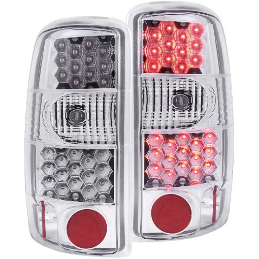 Picture of ANZO 2000 - 2006 Chevrolet Suburban LED Taillights Chrome