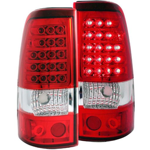 Picture of ANZO 2003 - 2006 Chevrolet Silverado 1500 LED Taillights RedClear