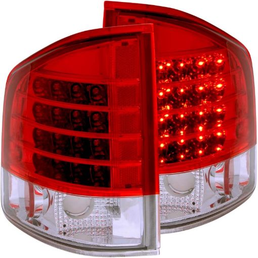 Picture of ANZO 1995 - 2005 Chevrolet S - 10 LED Taillights RedClear