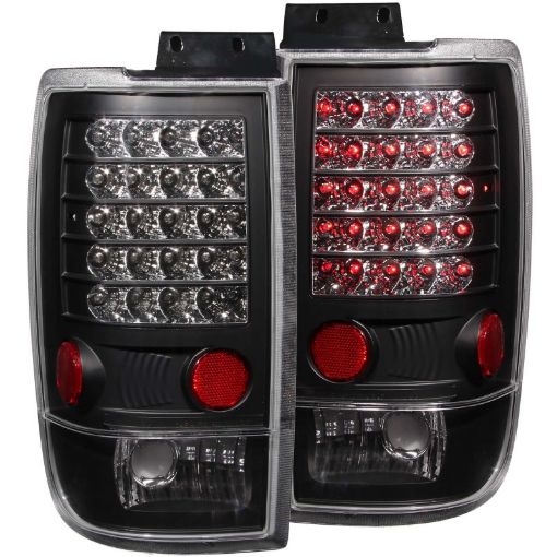 Picture of ANZO 1997 - 2002 Ford Expedition LED Taillights Black