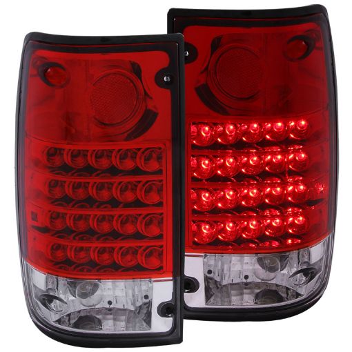 Picture of ANZO 1989 - 1995 Toyota Pickup LED Taillights RedClear