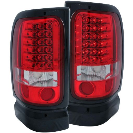 Picture of ANZO 1994 - 2001 Dodge Ram LED Taillights RedClear