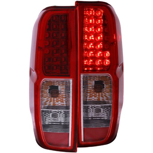 Picture of ANZO 2005 - 2008 Nissan Frontier LED Taillights RedClear