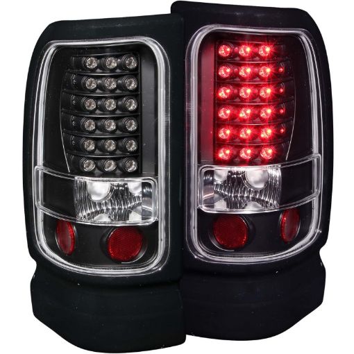 Picture of ANZO 1994 - 2001 Dodge Ram LED Taillights Black