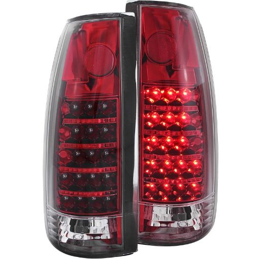 Picture of ANZO 1999 - 2000 Cadillac Escalade LED Taillights RedClear