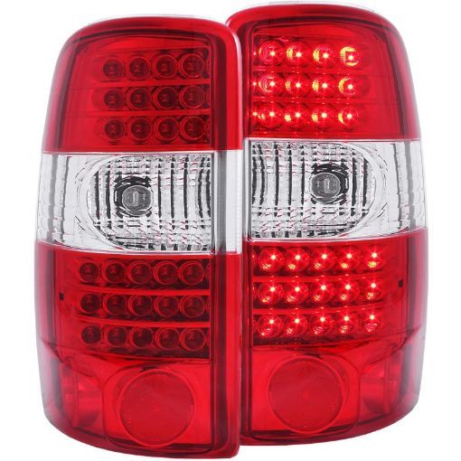 Picture of ANZO 2000 - 2006 Chevrolet Suburban LED Taillights RedClear G2