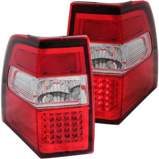 Picture of ANZO 2007 - 2014 Ford Expedition LED Taillights RedClear