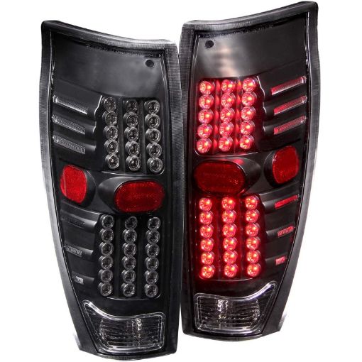 Picture of ANZO 2002 - 2006 Chevrolet Avalanche LED Taillights Black