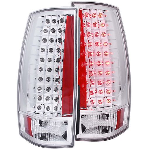 Picture of ANZO 2007 - 2014 Chevrolet Suburban LED Taillights RedClear G4