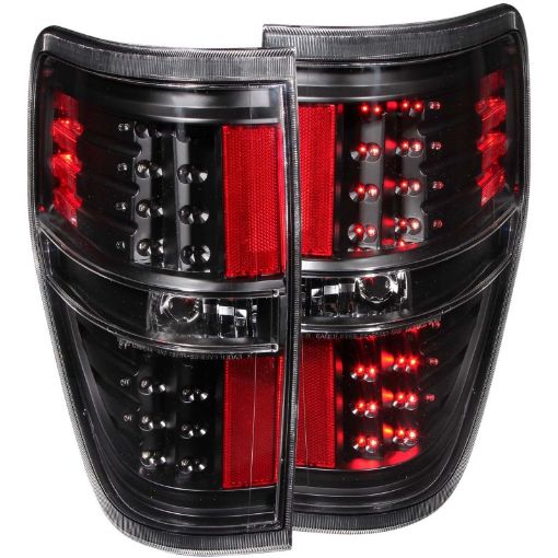 Picture of ANZO 2009 - 2014 Ford F - 150 LED Taillights Black