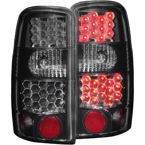 Picture of ANZO 2000 - 2006 Chevrolet Suburban LED Taillights Dark Smoke