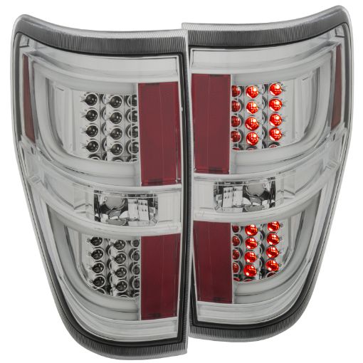 Picture of ANZO 2009 - 2013 Ford F - 150 LED Taillights Chrome