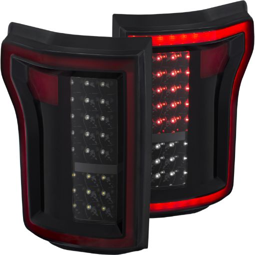 Picture of ANZO 2015 - 2016 Ford F - 150 LED Taillights Black