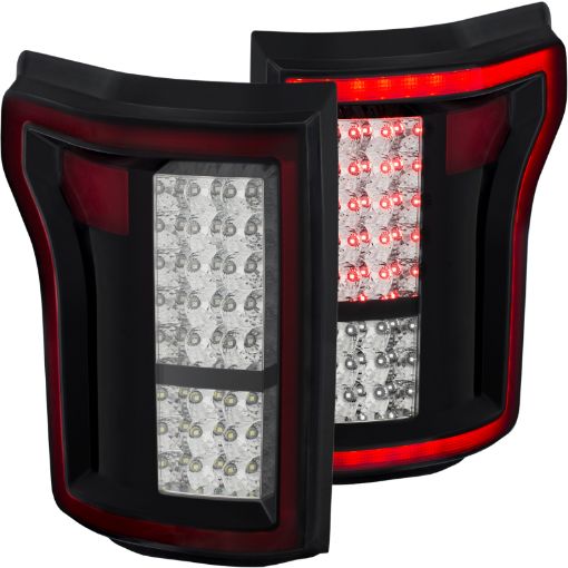 Picture of ANZO 2015 - 2016 Ford F - 150 LED Taillights RedClear