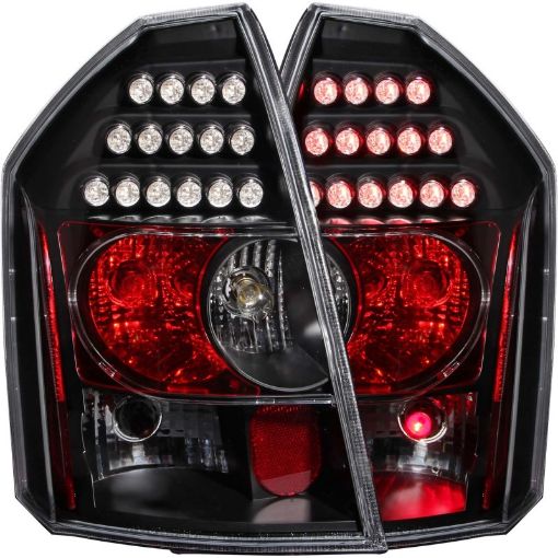 Picture of ANZO 2005 - 2007 Chrysler 300C LED Taillights Black