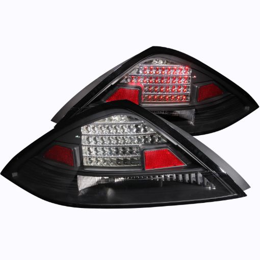 Picture of ANZO 2003 - 2005 Honda Accord LED Taillights Black