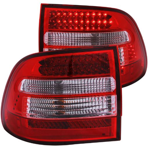 Picture of ANZO 2003 - 2006 Porsche Cayenne LED Taillights RedClear