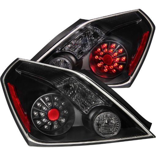 Picture of ANZO 2008 - 2013 Nissan Altima (2 Door ONLY) LED Taillights Black