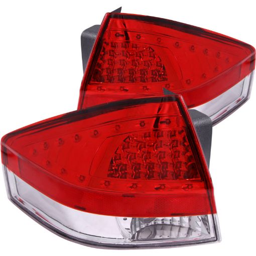 Picture of ANZO 2008 - 2011 Ford Focus LED Taillights RedClear