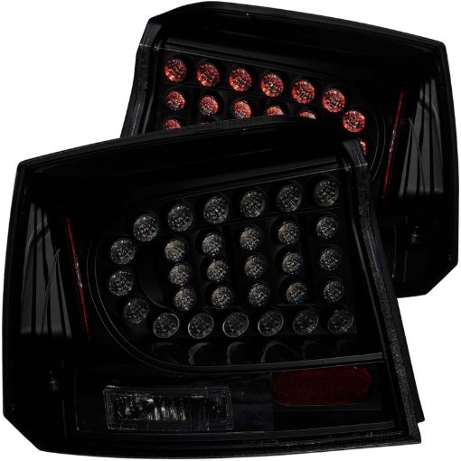 Picture of ANZO 2006 - 2008 Dodge Charger LED Taillights Dark Smoke