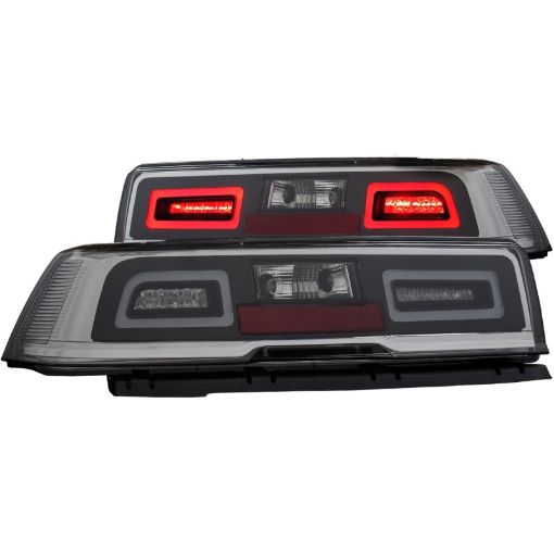 Picture of ANZO 2014 - 2015 Chevrolet Camaro LED Taillights Smoke