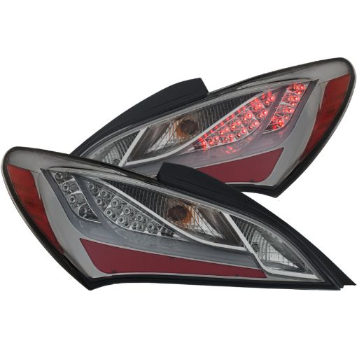 Picture of ANZO 2010 - 2013 Hyundai Genesis LED Taillights Smoke