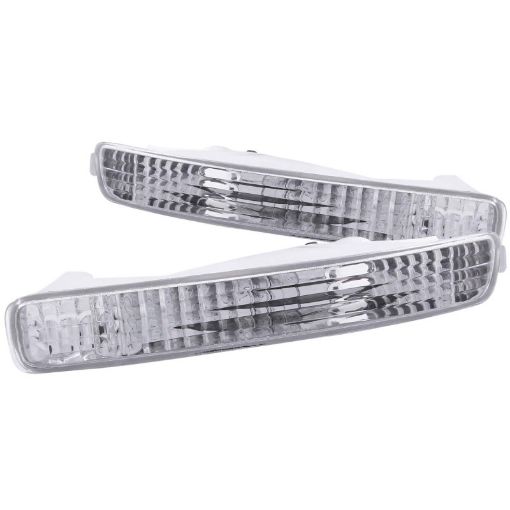 Picture of ANZO 1996 - 1997 Honda Accord Euro Parking Lights Chrome